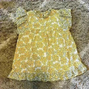 DR2 brand flowy boho top size small (G108)